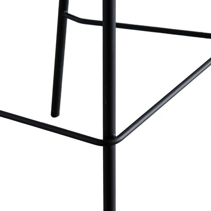 Industrial Metal Kitchen Dining Room Armless Stool Low Back Bar Stool Clearhalo 'Bar Furniture' 'Bar Stools' 'bar_stools' 'furn' 'furn_bar_stools' 'Furniture' 'furniture_bar_stools' 'Kitchen & Dining Furniture' 1200x1200_df700ebf-1250-4dc8-b4c4-97981f39145c