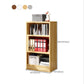 Modern Closed Back Standard Bookshelf Engineered Wood Bookcase