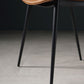 Scandinavian Dining Arm Chair Solid Back Side Chair with 4 Metal Legs for Home Use Clearhalo ' kitchen&dining_furn' 'Dining Chairs' 'Dining Tables & Seating' 'dining_chair' 'Furniture' 'furniture_dining_chair' 'Kitchen & Dining Furniture' 'kitchen' 1200x1200_df761fae-d74c-485d-b206-8295d31a58b9