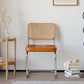 Chaise de bureau à dossier bas de chaise latérale contemporaine sans détresse