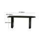 Simplicity Double Pedestal Dining Table Free Form Black Fixed Table with Wooden Top Clearhalo 'Dining Tables & Seating' 'Dining Tables' 'dining_table' 'furn' 'furn_dining_table' 'Furniture' 'Kitchen & Dining Furniture' 1200x1200_df766988-5722-44de-bf8b-4fe11f26c240