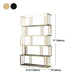 Modern Vertical Etagere Bookshelf Manufactured Wood Shelf Iron Frame Bookshelf Clearhalo 'Bookcases' 'furn' 'furn_bookcases' 'Furniture' 'furniture_bookcases' 'kitchen' 'kitchen_bookcases' 'Living Room Furniture' 'Office Furniture' 1200x1200_df76e4b9-4b01-47cd-8ac5-de230c4217ac