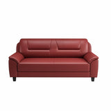 31.50" H Faux Leather Pillow Top Arm Sofa with Cushions for Living Room Clearhalo 'furn' 'furn_sofas' 'Furniture' 'furniture_sofas' 'kitchen' 'kitchen_sofas' 'Living Room Furniture' 'Sofa' 'sofas' 1200x1200_df76efde-0d7a-476e-b77d-9480d687c47c