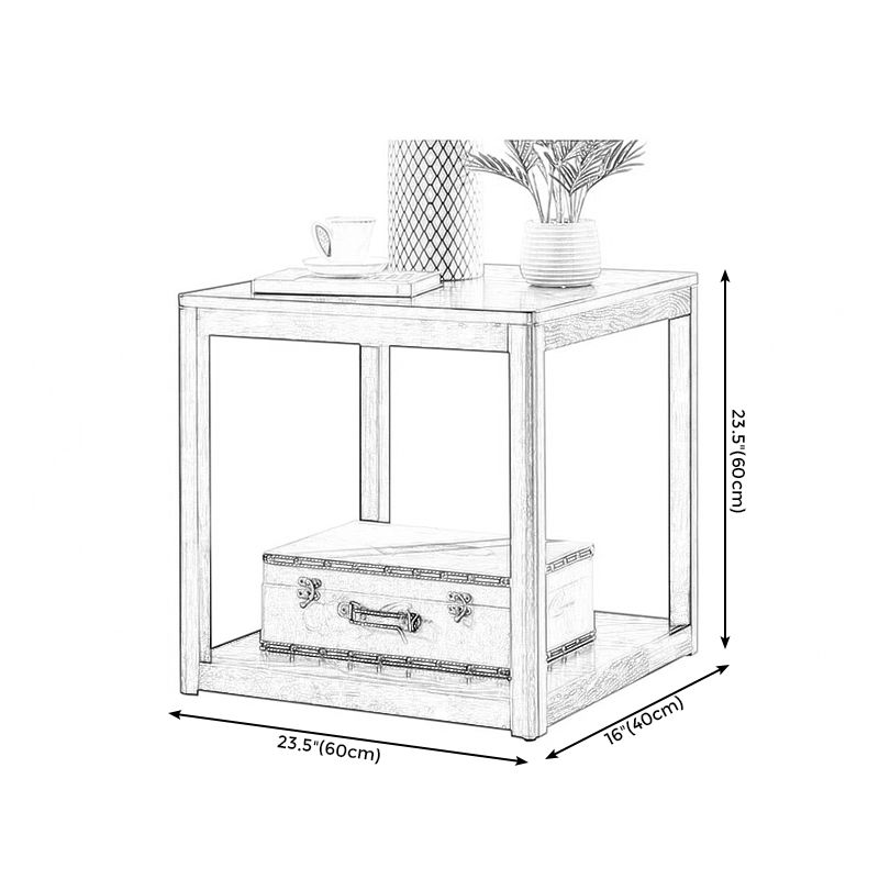 Tavolino da cocktail in stile moderno/tavolino rettangolare rettangolare in legno artificiale