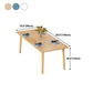 Industrial Wood Rectangle Dining Table Kitchen Standard Dining Table with 4 Legs Clearhalo ' dining_table' 'Dining Tables & Seating' 'Dining Tables' 'furn' 'furn_dining_table' 'Furniture' 'furniture_dining_table' 'Kitchen & Dining Furniture' 'kitchen&dining_furn' 'kitchen' 'kitchen_dining_table' 1200x1200_df7a1eed-c7d1-47de-9e46-da121ccec4a8