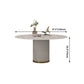Traditional Luxury Round Dining Table White Sintered Stone Table with Pedestal Base Clearhalo ' dining_table' 'Dining Tables & Seating' 'Dining Tables' 'furn' 'furn_dining_table' 'Furniture' 'furniture_dining_table' 'Kitchen & Dining Furniture' 'kitchen&dining_furn' 'kitchen' 'kitchen_dining_table' 1200x1200_df7a6007-eaa9-445f-9418-53753e0b7e62