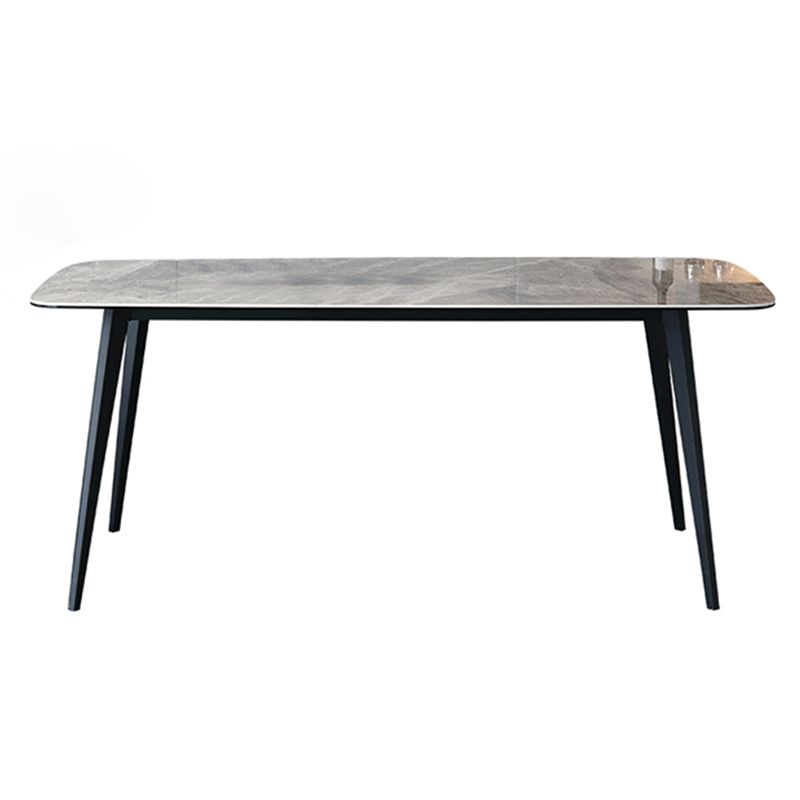 Rechteck Esstisch Industrieküchentisch mit 4 Beinen