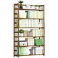 Standard Bamboo Shelf Bookcase Contemporary Brown Open Bookcase Clearhalo 'Bookcases' 'furn' 'furn_bookcases' 'Furniture' 'Office Furniture' 1200x1200_df7c40be-74de-40a6-9f9e-f2b239eda657