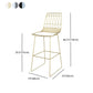 Modern Counter Bar Stool Armless Leather Full Back Bar Stool with Footrest Clearhalo 'Bar Furniture' 'Bar Stools' 'bar_stools' 'furn' 'furn_bar_stools' 'furniture_bar_stools' 'Kitchen & Dining Furniture' 'kitchen&dining_furn' 'kitchen' 'kitchen_furn' Furniture' 1200x1200_df7d138f-85a2-4c64-8737-b75c8e3750d5