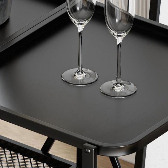 35.43 "High Rolling Contemporary Prep Table Metal Prep Table