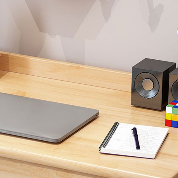 Rectangular Shaped Office Table Stone Writing Desk in Brown/Natural/White Clearhalo 'furn' 'furn_office_desk' 'Furniture' 'Office Desks' 'Office Furniture' 'office_desk' 1200x1200_df8617a7-3ab4-41a7-bb76-0b8c6a1dfd68