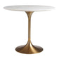 Round Tulip Base Glam Dining Table White Fixed Table with Sintered Stone Clearhalo ' dining_table' 'Dining Tables & Seating' 'Dining Tables' 'furn' 'furn_dining_table' 'Furniture' 'furniture_dining_table' 'Kitchen & Dining Furniture' 'kitchen&dining_furn' 'kitchen' 'kitchen_dining_table' 1200x1200_df8b52fd-4d6b-489f-968a-5986f31de3f2