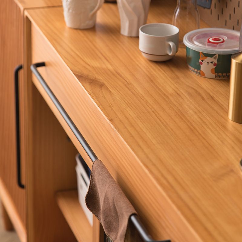 Sideboard moderna in legno in legno massiccio in legno massiccio