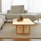 12"H Contemporary Coffee Table Rectangle Solid Wood Single Cocktail Table Clearhalo 'Coffee & Accent Tables' 'Coffee Tables' 'coffee_tables' 'furn' 'furn_coffee_tables' 'Furniture' 'Living Room Furniture' 1200x1200_df905d2b-4cab-4c39-b1c1-bfcf1a584b0c