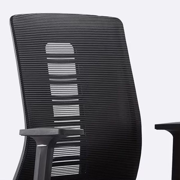 Contemporary Arm Chair Adjustable Seat Height Fixed Arms Office Chair Clearhalo 'furn' 'furn_office_chair' 'Furniture' 'Office Chairs' 'Office Furniture' 'office_chair' 1200x1200_df90af0f-c0e4-4fb9-af43-7a3e6a5f3ab6