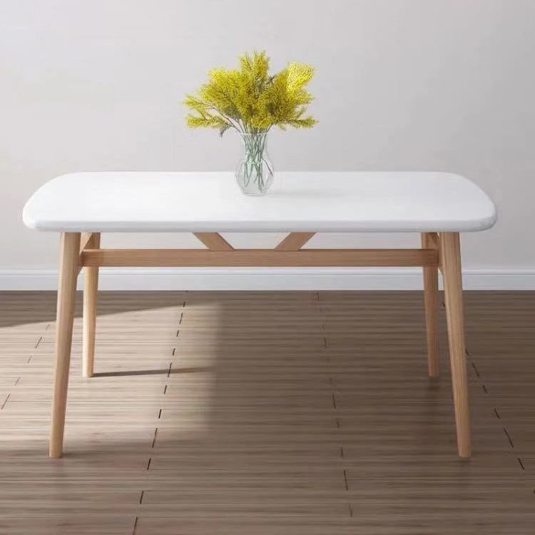 Industrial MDF Standard Dining Table Rectangle Kitchen Dining Table with 4 Legs Clearhalo ' dining_table' 'Dining Tables & Seating' 'Dining Tables' 'furn' 'furn_dining_table' 'Furniture' 'furniture_dining_table' 'Kitchen & Dining Furniture' 'kitchen&dining_furn' 'kitchen' 'kitchen_dining_table' 1200x1200_df91b50c-b477-4fe4-9aa4-454b8980ebc5