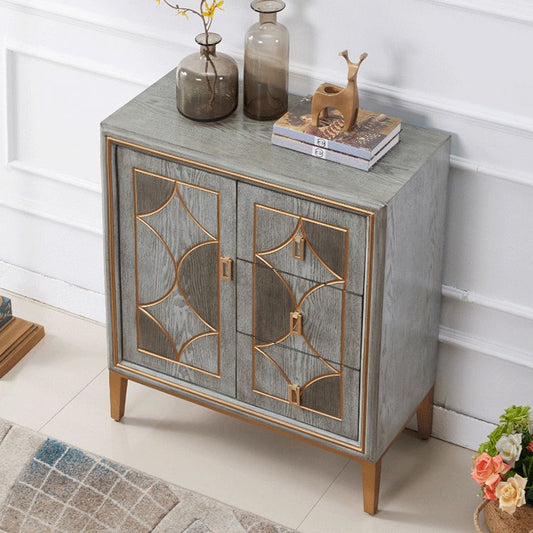 Soggiorno a buffet con cassetti e ingegnerizzazione ingegnerizzato a buffet moderno