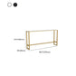Glam Bar Height Table Faux Marble Top Bistro Bar Table with Trestle Base Clearhalo 'Bar Furniture' 'Bar Tables' 'bar_tables' 'furn' 'furn_bar_tables' 'Furniture' 'Kitchen & Dining Furniture' 1200x1200_df93ef4b-d075-4d51-9631-e75008a6fc4e