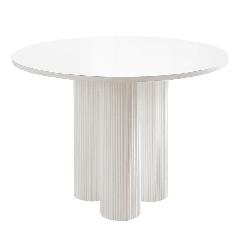 35.4-inch Round 3 Legs Three-Color Table Simplicity Style with Solid Wood Clearhalo ' dining_table' 'Dining Tables & Seating' 'Dining Tables' 'furn' 'furn_dining_table' 'Furniture' 'furniture_dining_table' 'Kitchen & Dining Furniture' 'kitchen&dining_furn' 'kitchen' 'kitchen_dining_table' 1200x1200_df96cbd9-d566-45e4-8136-4d0dbe67fda9