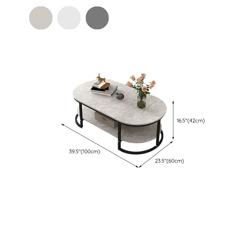 16"H Contemporary Coffee Table Single Wood Coffee Cocktail Table Clearhalo 'Coffee & Accent Tables' 'Coffee Tables' 'coffee_tables' 'furn' 'furn_coffee_tables' 'Furniture' 'Living Room Furniture' 1200x1200_df993b34-0ebf-48b1-8e1d-3a8e5548dab4