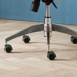 Sedia da scrivania senza braccio posteriore a medio moderna sedia da ufficio in leatine