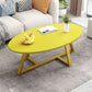 Glass Open Shelf Cocktail Table Oval Minimalist Modern Coffee Table Clearhalo 'Coffee & Accent Tables' 'Coffee Tables' 'coffee_tables' 'furn' 'furn_coffee_tables' 'Furniture' 'Living Room Furniture' 1200x1200_df9c1b03-47ec-4c74-9d15-dd194f621a56