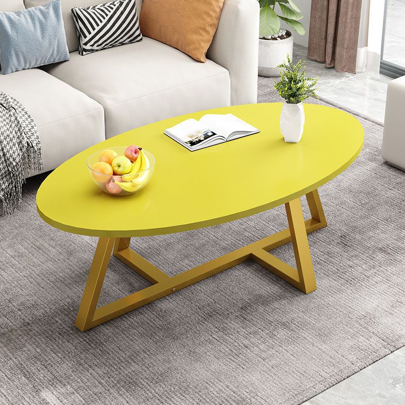 Glass Open Shelf Cocktail Table Oval Minimalist Modern Coffee Table Clearhalo 'Coffee & Accent Tables' 'Coffee Tables' 'coffee_tables' 'furn' 'furn_coffee_tables' 'Furniture' 'Living Room Furniture' 1200x1200_df9c1b03-47ec-4c74-9d15-dd194f621a56