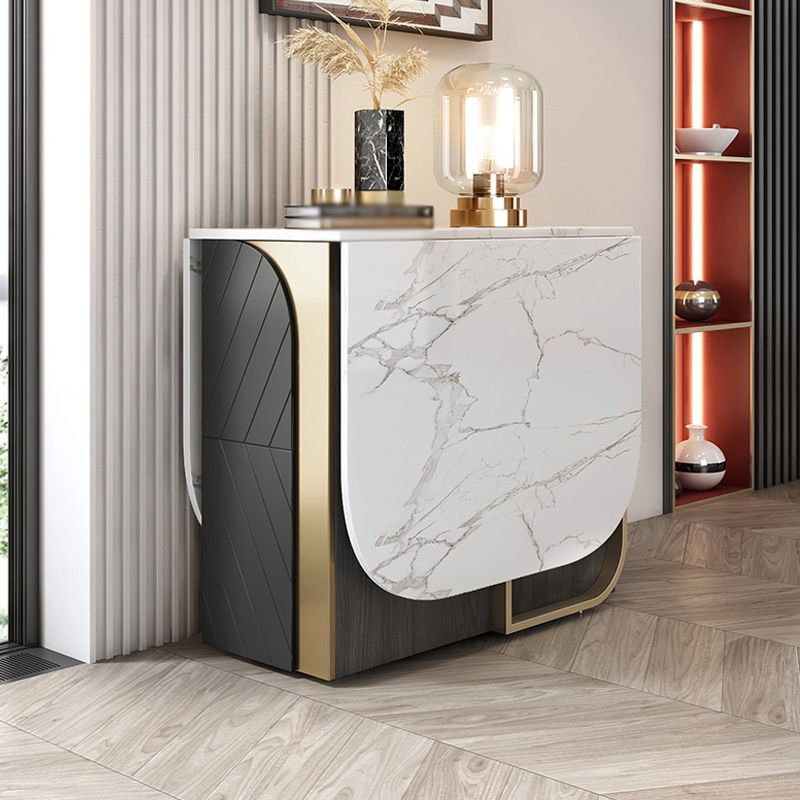 Modern 1/2/3/5 Pieces Foldable Dining Table Set with Sintered Stone Rectangle Dinette Set Clearhalo 'Dining Room Sets' 'Dining Tables & Seating' 'dining_room_set' 'furn' 'furn_dining_room_set' 'Furniture' 'furniture_dining_room_set' 'Kitchen & Dining Furniture' 'kitchen&dining_furn' 'kitchen' 1200x1200_df9f4511-0633-4fc8-aa00-de33c90c2b40