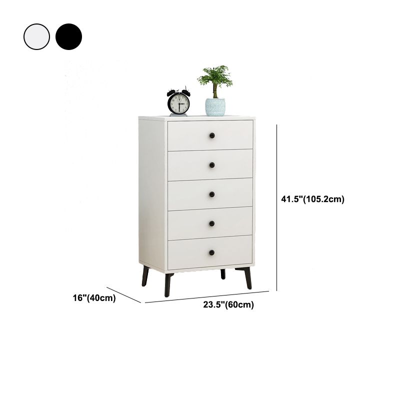 Accent Chest with Soft Close Drawers White Scratch Resistant Chest Clearhalo 'Cabinets & Chests' 'cabinets_chests' 'furn' 'furn_cabinets_chests' 'Furniture' 'Living Room Furniture' 1200x1200_df9f60d3-6c85-4dc2-812a-5c0ed8a90fd2