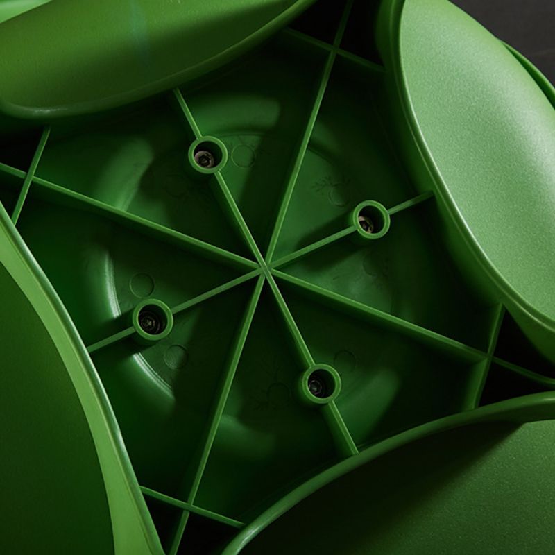 Nordic Style Armless Chair Plastic Upholstered Side Chair 16"x16"x32.6" Clearhalo 'Dining Chairs' 'Dining Tables & Seating' 'dining_chair' 'Furniture' 'furniture_dining_chair' 'Kitchen & Dining Furniture' 1200x1200_dfa0e68f-51be-456f-bc28-2eda516298de