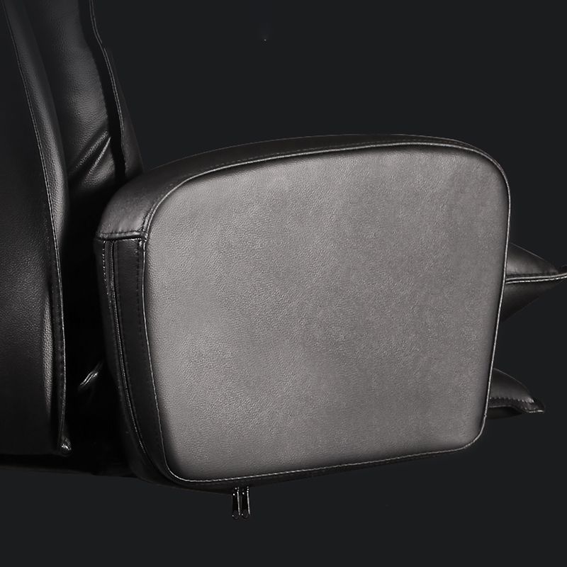 Modern Padded Arms Managers Chair Adjustable Seat Height Chair Clearhalo 'furn' 'furn_office_chair' 'Furniture' 'Office Chairs' 'Office Furniture' 'office_chair' 1200x1200_dfa1d482-e9a7-43aa-85ab-fcffc70c77d0