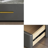 Stenen bed nachtkastje open opbergde bedkast met laden