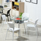 Glass Top Dining Table Modern Round Dining Table with 3 Legs Clearhalo 'Dining Tables & Seating' 'Dining Tables' 'dining_table' 'furn' 'furn_dining_table' 'Furniture' 'furniture_dining_table' 'Kitchen & Dining Furniture' 'kitchen' 'kitchen_dining_table' 1200x1200_dfa24ccb-a153-417f-aac1-dc76425c104d