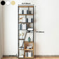 9.84"W 78.74"H Bookcase Industrial Style Open Back Bookcase for Study Room Home Office Clearhalo 'Bookcases' 'furn' 'furn_bookcases' 'Furniture' 'furniture_bookcases' 'kitchen' 'kitchen_bookcases' 'Living Room Furniture' 'Office Furniture' 1200x1200_dfa2f1dc-af21-433a-be08-9f9d2e6b1573