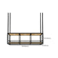 Metal Hanging Wine Glass Rack Modern Black Colour Wine Rack Kit Clearhalo 'furn' 'furn_wine_racks' 'Furniture' 'Kitchen & Dining Furniture' 'Wine Racks' 'wine_racks' 1200x1200_dfa54f93-3e23-45c4-9ccc-87a8ecd37b3a