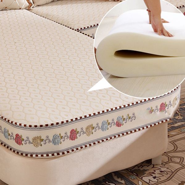 Sleetrici in tessuto di divano divano in campagna larga da 70 ".