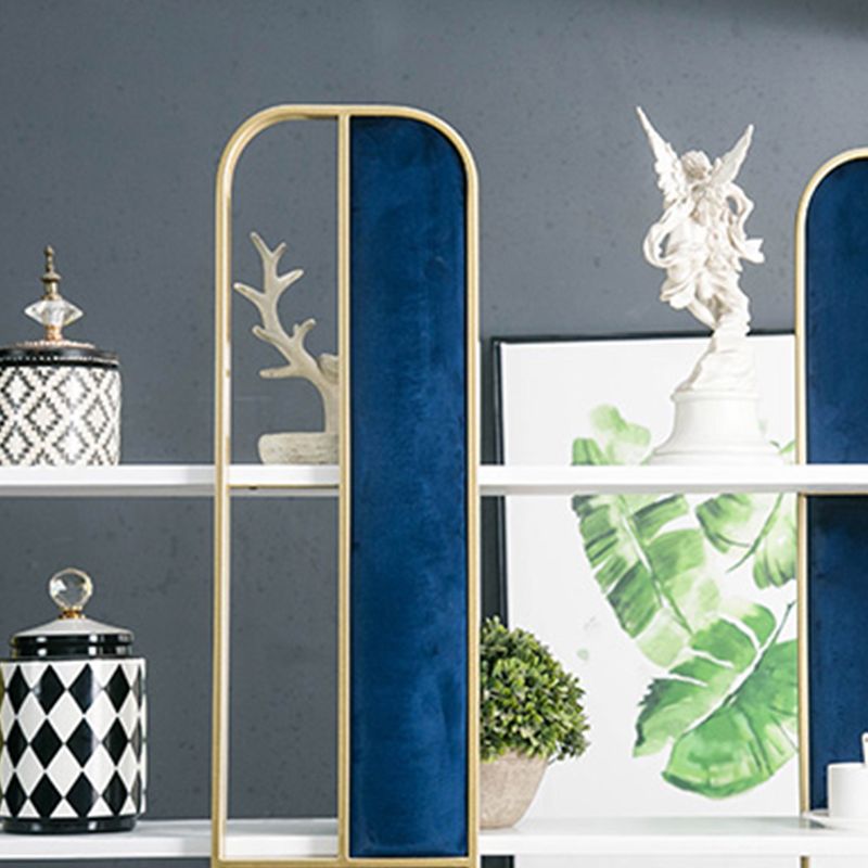 70.87"H Bookcase Glam Style Open Back Bookshelf for Study Room Home Office Clearhalo 'Bookcases' 'furn' 'furn_bookcases' 'Furniture' 'furniture_bookcases' 'kitchen' 'kitchen_bookcases' 'Living Room Furniture' 'Office Furniture' 1200x1200_dfa640e0-28fe-4a76-84e6-654d1e2f7ac4