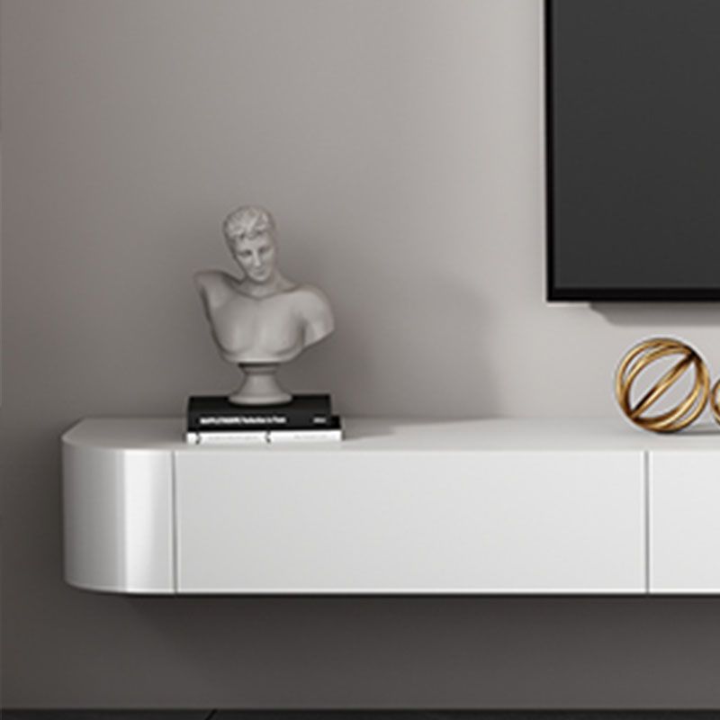 Zwevende tv-standaard Moderne tv-standaardconsole met lades