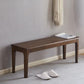 13.65-inch W Mid-Century Modern Seating Bench Solid Wood Bench Clearhalo 'Benches' 'Chairs & Seating' 'furn' 'furn_benches' 'Furniture' 'Living Room Furniture' 1200x1200_dfb91c5e-ccf2-45de-8f5c-dda1b73160df