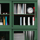 Scandinavian Standard Bookcase Engineered Wood Green Bookshelf with Cabinets Clearhalo 'Bookcases' 'furn' 'furn_bookcases' 'Furniture' 'Office Furniture' 1200x1200_dfbd9ba5-8b55-45ec-a729-80ceb806ca76