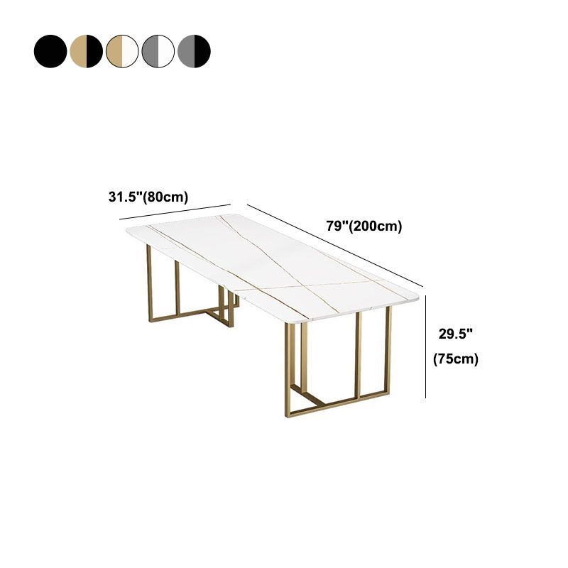 Sintered Stone Rectangular Meeting Table Home Office Luxury Writing Desk Clearhalo 'furn' 'furn_office_desk' 'Furniture' 'furniture_office_desk' 'Office Desks' 'Office Furniture' 'office_desk' 1200x1200_dfc0097d-8341-45f6-b285-3618fd1484b4