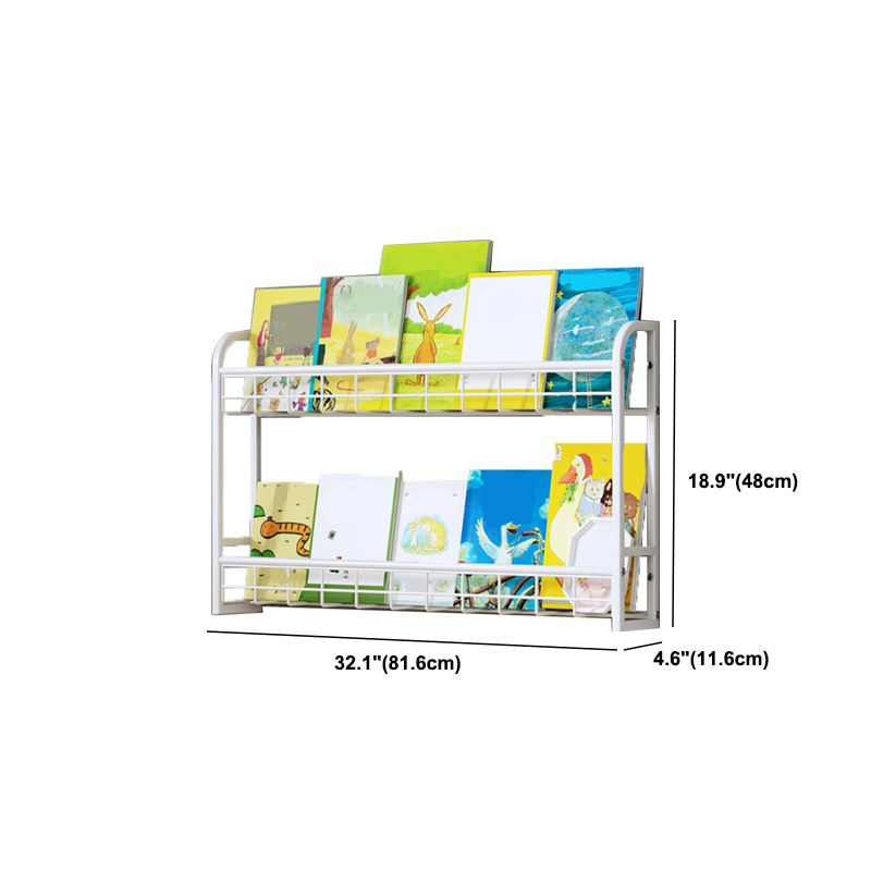 Wall Unit Modern Shelf Bookkast metalen open boekenkast voor thuis