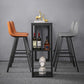 Metal Low Back Dining Stools Contemporary Armless Bar Stools with Footrest Clearhalo 'Bar Furniture' 'Bar Stools' 'bar_stools' 'furn' 'furn_bar_stools' 'Furniture' 'Kitchen & Dining Furniture' 1200x1200_dfc6f125-ea08-4e76-a787-4f1037eb6cee