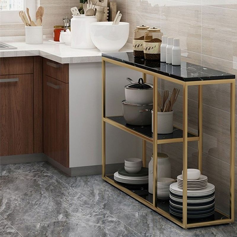 11,8 "W tavolo da stoccaggio della tabella terminale rettangolare tabella console glam