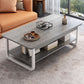 4 Legs Storage Coffee Table Set Modern Wood Rectangle Coffee Table Clearhalo 'Coffee & Accent Tables' 'Coffee Tables' 'coffee_tables' 'furn' 'furn_coffee_tables' 'Furniture' 'Living Room Furniture' 1200x1200_dfcce893-6280-427f-9416-cb3f9e9957fc
