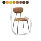 Minimalist Style Upholstered Armless Dining Chairs Open Back Dining Side Chairs Clearhalo ' kitchen&dining_furn' 'Dining Chairs' 'Dining Tables & Seating' 'dining_chair' 'furn' 'furn_dining_chair' 'Furniture' 'furniture_dining_chair' 'Kitchen & Dining Furniture' 'kitchen' 1200x1200_dfce6a66-4f55-46b2-bb4d-a4a90238b076