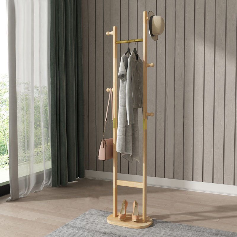 Scandinavian Hall Stand Wood Free Standing Storage Shelf Organizer Hall Tree Clearhalo 'Entry & Mudroom Furniture' 'furn' 'furn_hall_tree_coat_racks' 'Furniture' 'Hall Trees & Coat Racks' 'hall_tree_coat_racks' 1200x1200_dfd0bce2-8c56-48b6-8a52-b53824493b4e