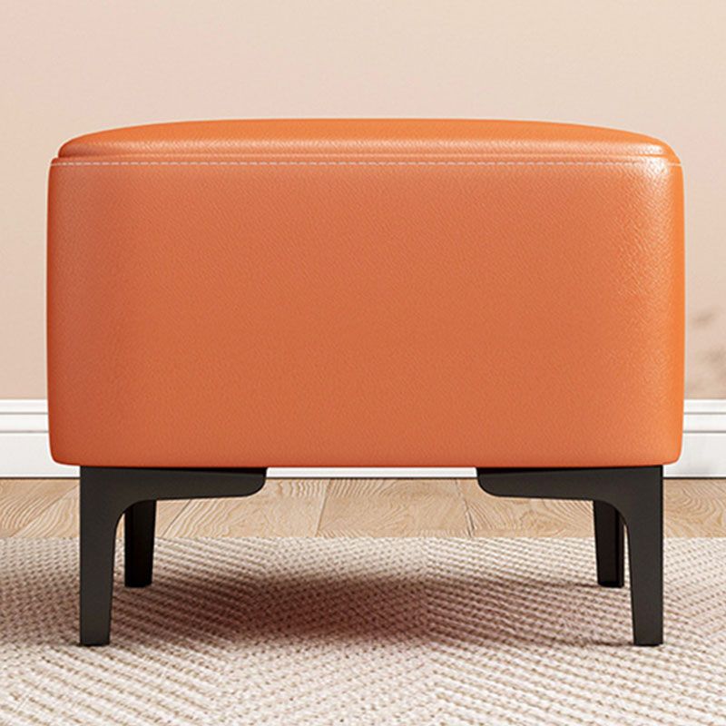 Water Resistant Modern Ottoman Whole Colored Faux Leather Square Ottoman Clearhalo 'furn' 'furn_ottomans_poufs' 'Furniture' 'Living Room Furniture' 'Ottomans & Poufs' 'ottomans_poufs' 1200x1200_dfd17b66-2dd7-47c0-a525-c90b2d5ca2c5