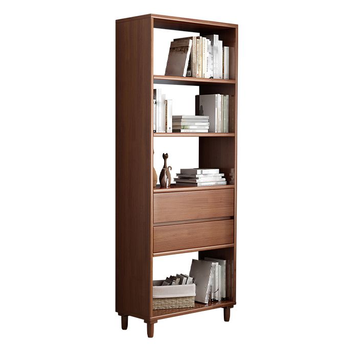 標準本棚木製棚本棚、23.62 "L x 11.81" w x 66.93 "h