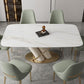 Traditional Luxury Rectangle Dining Table Stone Dinner Table with Pedestal Base Clearhalo ' dining_table' 'Dining Tables & Seating' 'Dining Tables' 'furn' 'furn_dining_table' 'Furniture' 'furniture_dining_table' 'Kitchen & Dining Furniture' 'kitchen&dining_furn' 'kitchen' 'kitchen_dining_table' 1200x1200_dfd5c0c5-6b89-4e5c-ba4b-7a5ba873f271